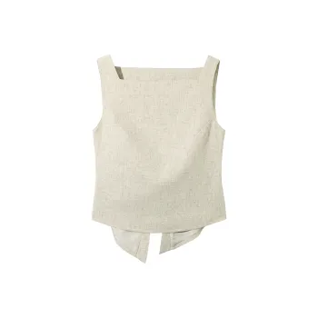 Ouyang Tank Tops Women's Cloud Beige