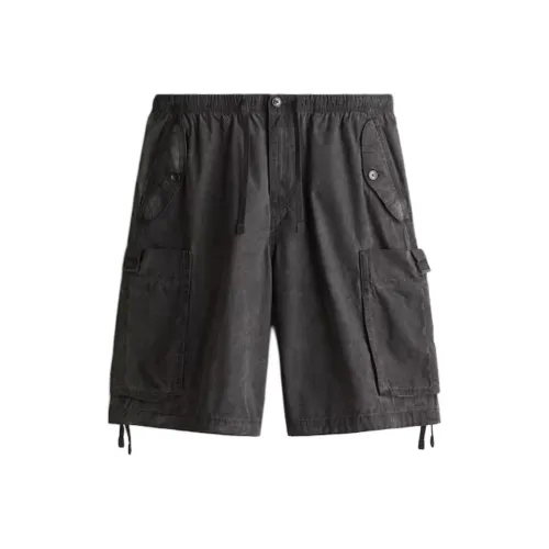 H&M Cargo Shorts Men's Dark Gray