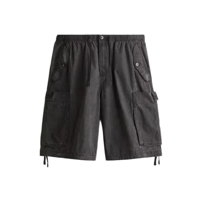 H&M Cargo Shorts Men's Dark Gray-0