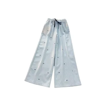 PLAY BUSH Casual Pants Women's Blue