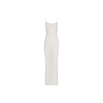 Skims Slip Dresses Women's Marble White