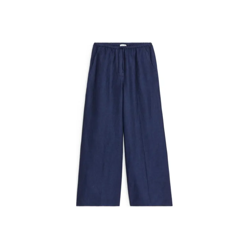 ARKET Casual Pants Women's Dark Blue-0