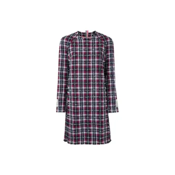 THOM BROWNE Long-Sleeved Dresses Women's Red