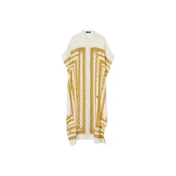 VERSACE Chain Link Printed Short Sleeved Cover Up