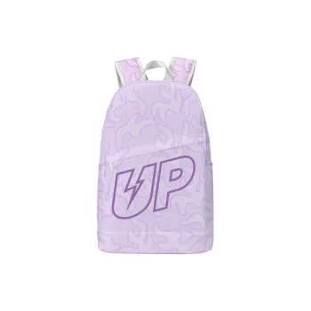 TURN UP Water repellent Polyester Backpack Regular Unisex Light Purple