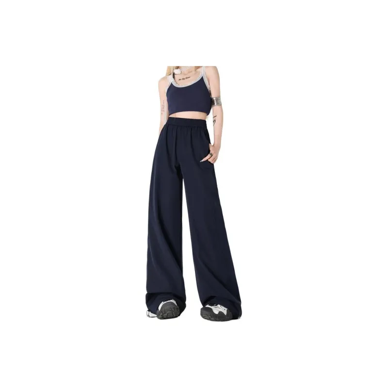 Wen Shan Casual Pants Women's Royal Blue-0
