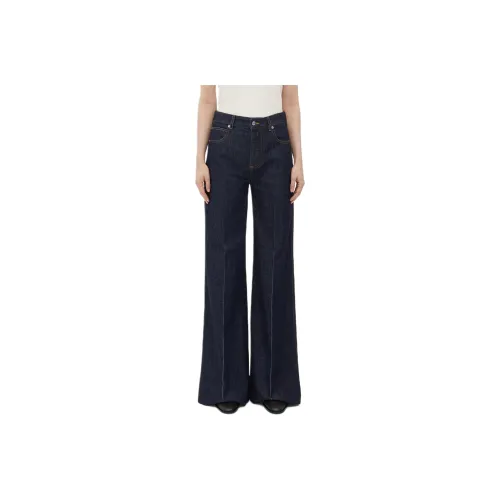 Bottega Veneta Mid Rise Palazzo Jeans
