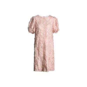 ROEYSHOUSE Short Sleeved Dress Women's Pink