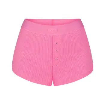 Skims Casual Shorts Women's Pink