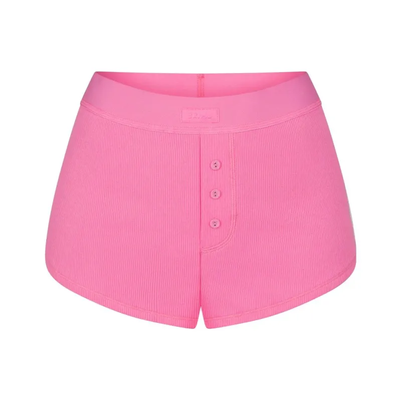 Skims Casual Shorts Women's Pink-0