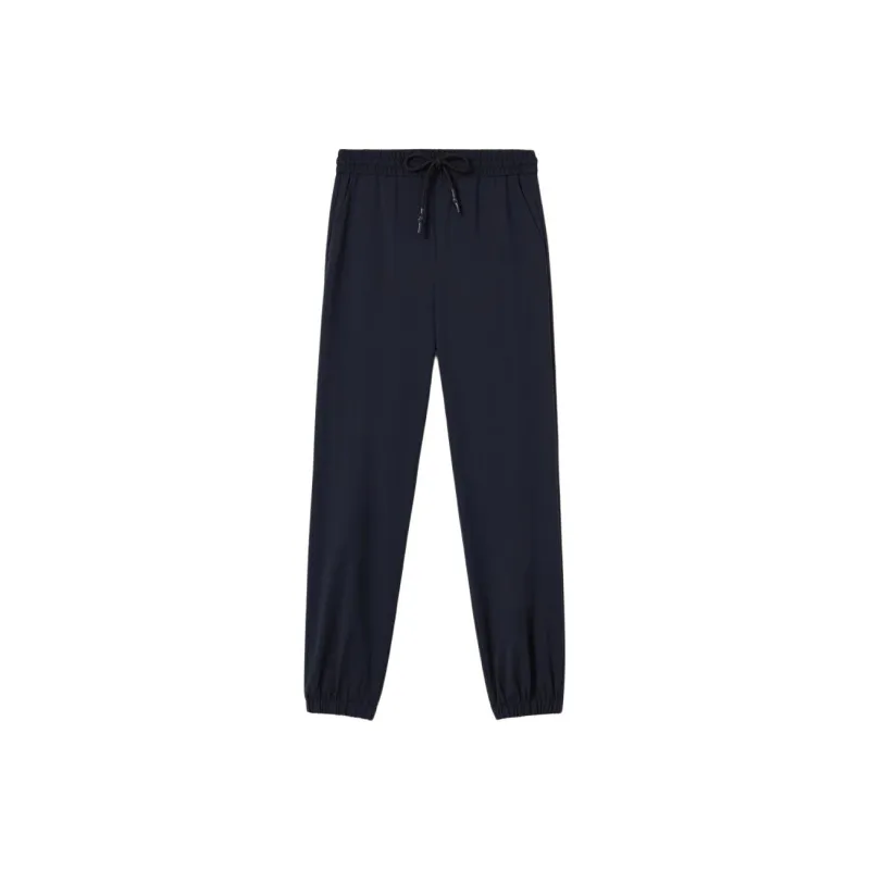 LACOSTE Casual Pants Women's HDE/Navy Blue-0