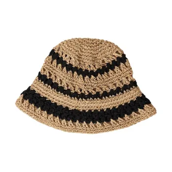 ZARA Polyester, Pulp Hats & Caps Women's Brown