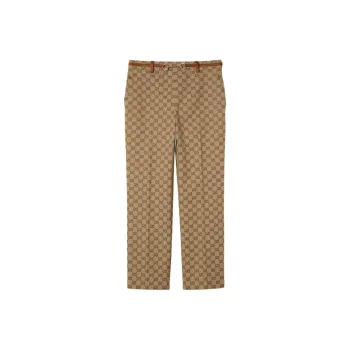 GUCCI Horsebit Detailed Gg Pants