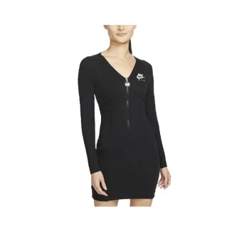 Nike Long Sleeved Dresses Women's Black