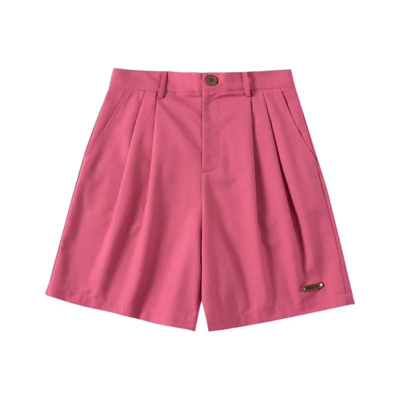 INRM Casual Shorts Women's Dark Pink-0