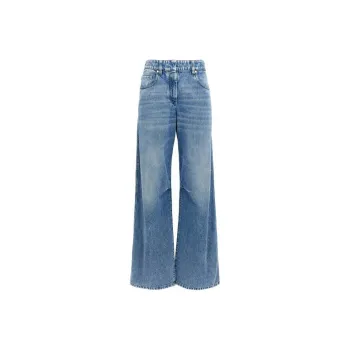 Brunello Cucinelli Wide Leg Jeans