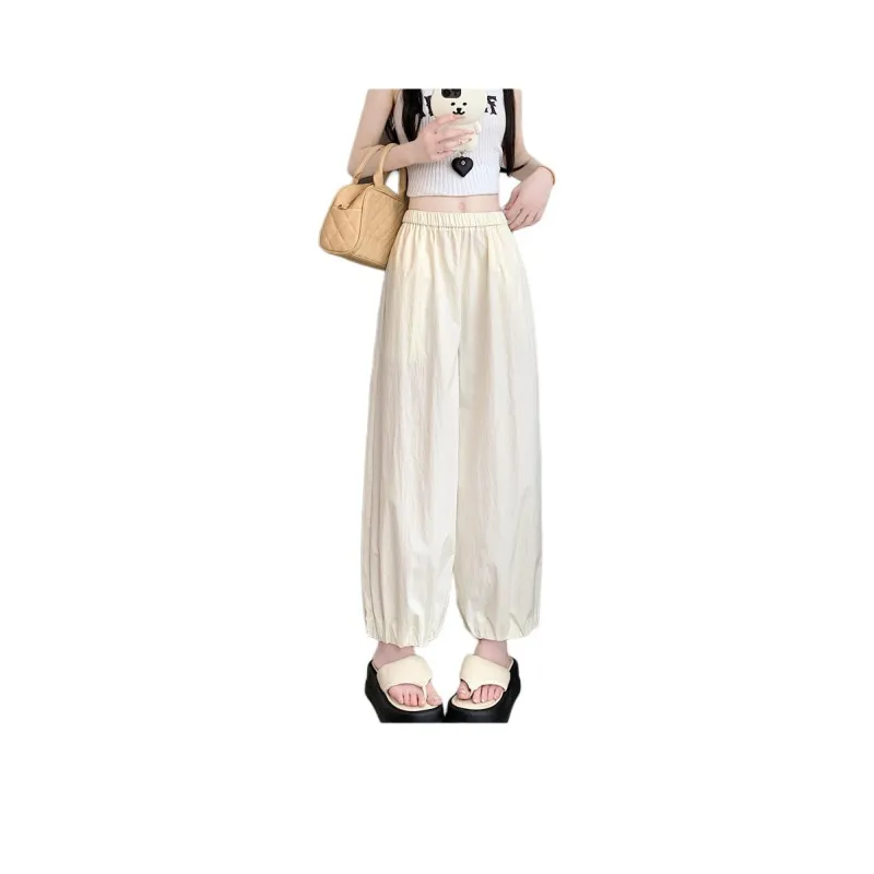 Flowers In Water Casual Pants Women's-5