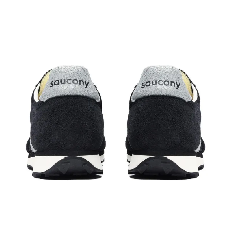 Saucony GRIPPER Anti Slip Wear Resistant Low Top Casual Running Shoes Unisex Black White-4