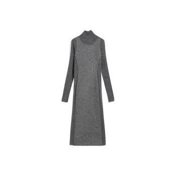 SportMa Long Sleeved Dress Women's Gray