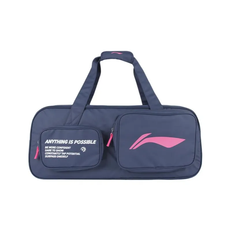 LiNing Badminton Racket Bags Multipurpose Strap Blue Unisex-0