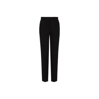 EMPORIO ARMANI Stretch viscose Trousers With Pleats