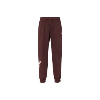 Nike Knitted Sports Pants Women's Burgundy