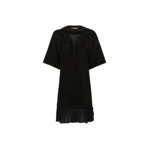 Victoria Beckham Frame Cut Out T Shirt Dress