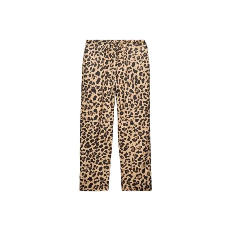 ZARA Casual Pants Women's Leopard Print-0