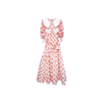 Bronze Lucia Short Sleeved Dresses Women's Red