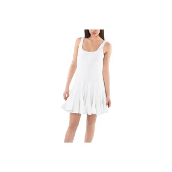 Alexander McQueen Slip Dresses Women's White