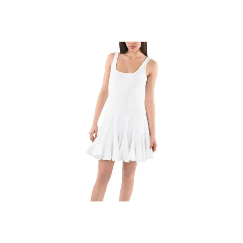 Alexander McQueen Slip Dresses Women's White-0
