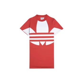 Adidas Originals Short Sleeved Dresses Women's Red