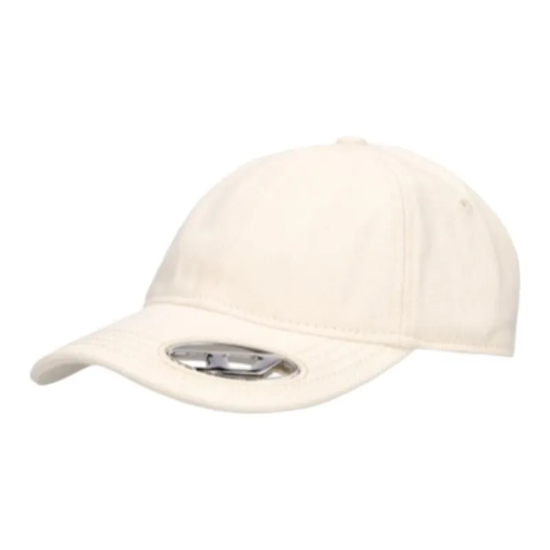 DIESEL Cotton Baseball Caps Men's White-0