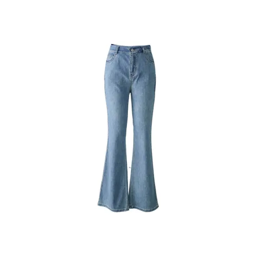 YALIDA Jeans Women's Blue B0