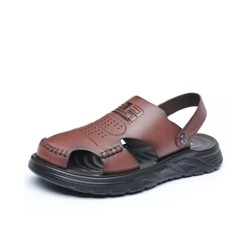KACHILANG Beach Sandals Men Black-5