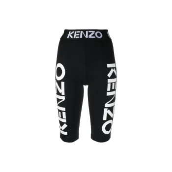 KENZO Logo Printed Knee Length Shorts