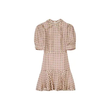Sandro Short Sleeved Dresses Women's Pink