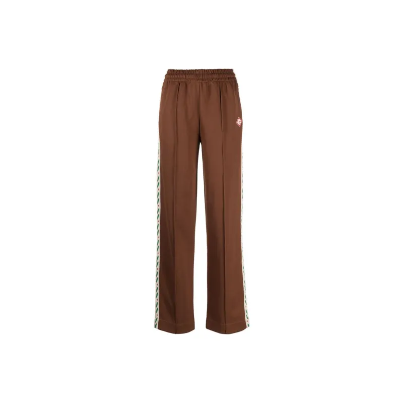 CASABLANCA Laurel Track Pant 'Brown'-0