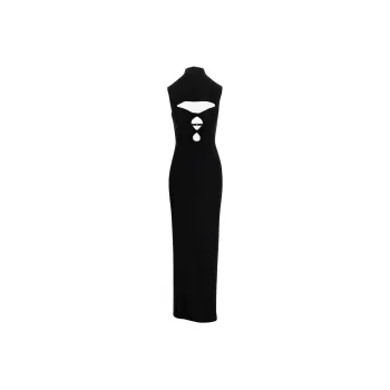 Jacquemus La Robe Palmi Cut out Maxi Dress