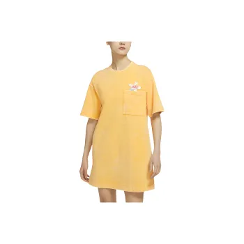 Nike Short Sleeved Dresses Women's Yellow