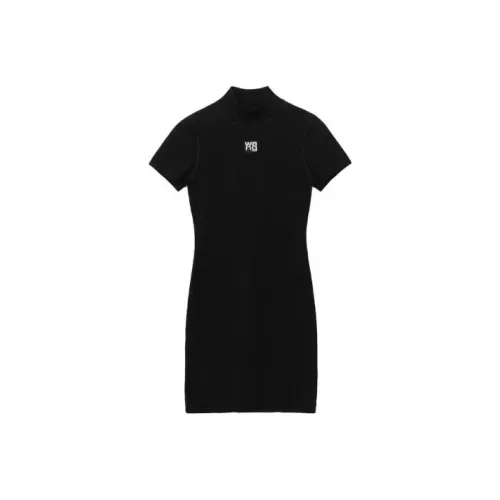 Alexander Wang Short Sleeved Dress Women's Black