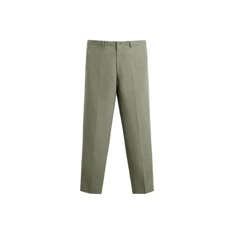 ZARA Suit Trouser Men's Light Green-1