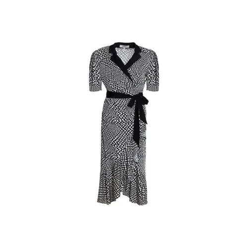 BESIONIA SS22 Short Sleeved Dresses Women's Black White