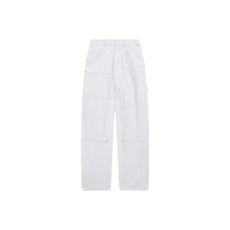 ISABEL MARANT ETOILE ISABEL MARANT ETOILE Ophra Loose Fit Fine Denim Jeans-0