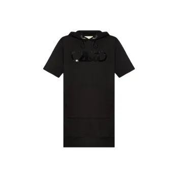 MICHAEL KORS SS24 Short-Sleeved Dresses Women's Black