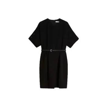 WEEKEND MaxMara Short Sleeved Dress Women's Black