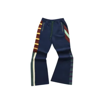 FILA FUSION x FACETASM Knitted Sweatpants Women's Hannes Blue