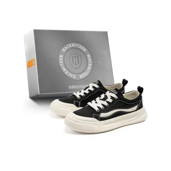 HACKBUTEER Canvas Shoes Men's Box Included