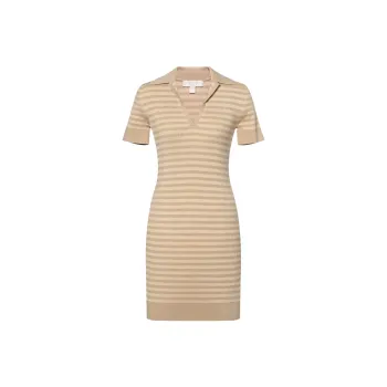 MICHAEL KORS Short Sleeved Dresses Women's Khaki