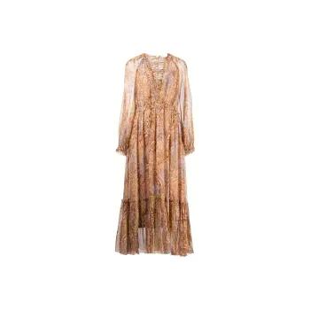 Zimmermann Long-Sleeved Dresses Women's Orange